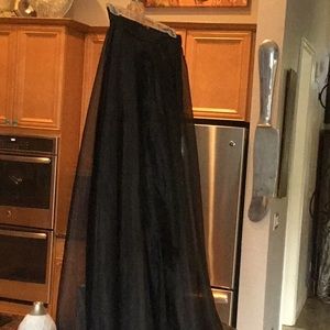 Black formal long skirt...never worn